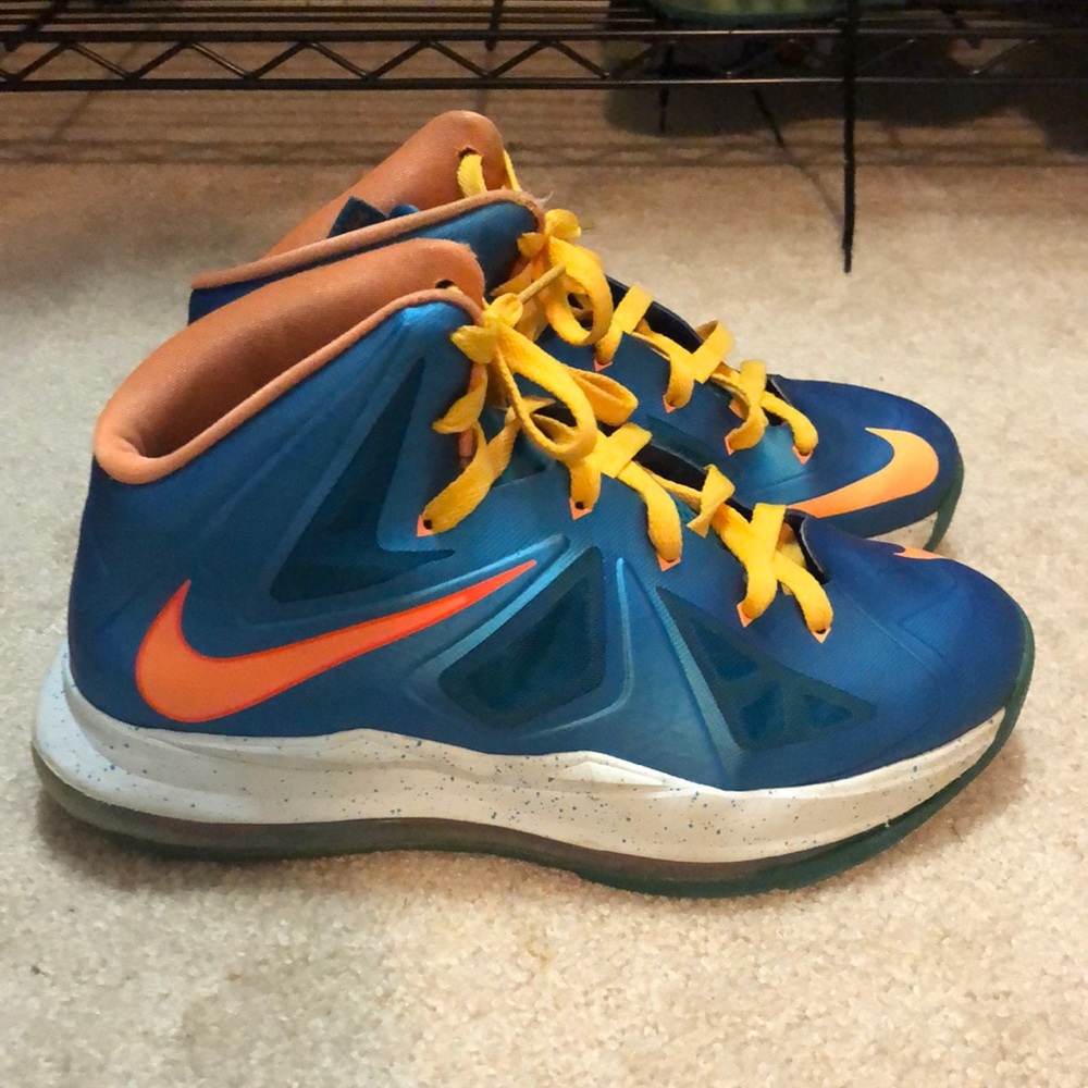 NIKE LEBRON 10 ‘Aqua’ SIZE 7M